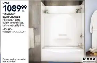 RONA 60 x 30 ESSENCE BATH/SHOWER offer