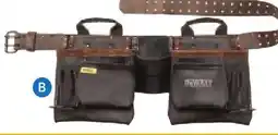 RONA DEWALT LEATHER TOOL APRON offer