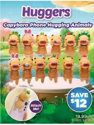 Showcase Huggers Capybara Phone Hugging Animals offer
