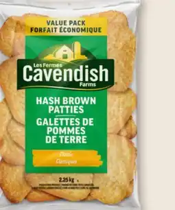 Walmart Cavendish Farms Hash Brown Patties offer