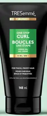 Walmart TRESemmé One Step curl cream or wave defining mist offer