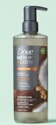 Walmart Dove Men+Care 2-in-1 shampoo and conditioner offer