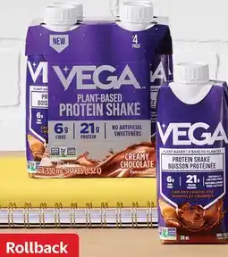 Walmart Vega Plant-based Protein Shake offer