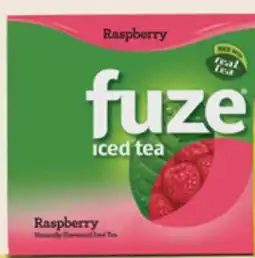 Walmart Fuze raspberry iced tea offer