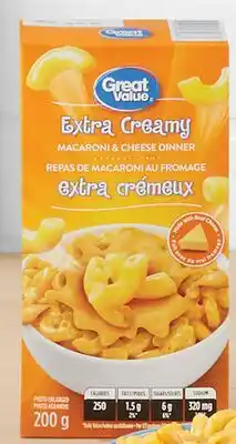 Walmart Great Value macaroni & cheese offer