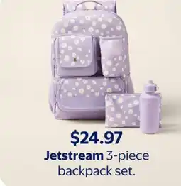 Walmart Jetstream 3-piece backpack set offer