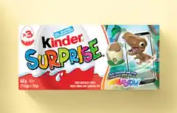 Walmart KINDER SURPRISE CHOCOLATE offer