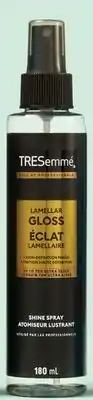 Walmart TRESemmé Lammelar Gloss spray offer