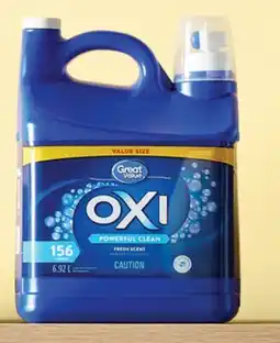 Walmart Great Value Oxi Liquid Laundry Detergent offer