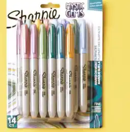 Walmart Sharpie 14-pack Mystic Gems fine-point markers offer