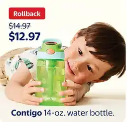 Walmart Contigo 14-oz. water bottles offer