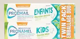 Walmart Sensodyne Pronamel kids toothpaste offer