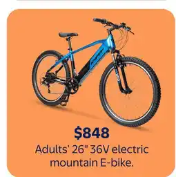 Walmart Adults' 26 36V Electric mountain E-Bike offer