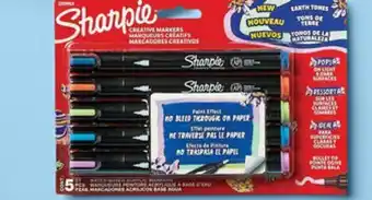 Walmart Sharpie 5-pack creative markers offer