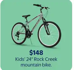 Walmart Kids' 24 Rock Creek mountain bike offer
