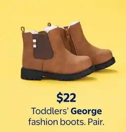 Walmart Toddlers' George Fashion Boots offer
