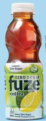 Walmart Fuze zero sugar lemon iced tea offer
