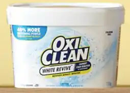 Walmart OxiClean Versatile Stain Remover or s White Revive Stain Remover powder offer