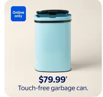 Walmart Touch-free garbage can offer