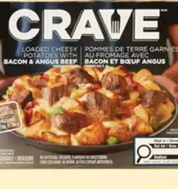 Walmart CRAVE frozen entrees offer