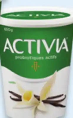 Walmart Activia probiotic yogurt tubs offer