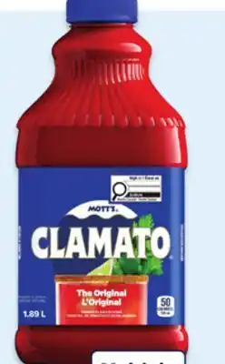 Walmart Mott's Clamato cocktail offer