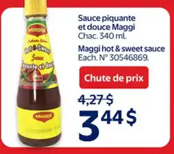 Walmart Maggi hot & sweet sauce offer