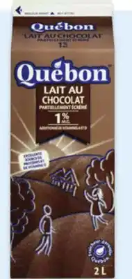 Walmart Québon chocolate milk offer