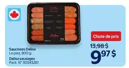 Walmart Dalisa sausages offer