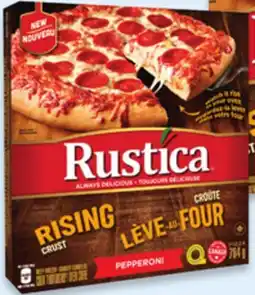 Walmart Rustica Rising crust frozen pizza offer