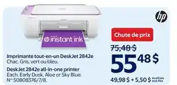 Walmart DeskJet 2842e all-in-one printer offer