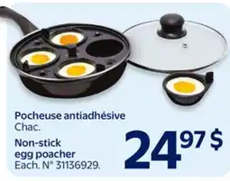 Walmart Non-stick egg poacher offer