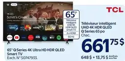 Walmart 65 Q Series 4K Ultra HD HDR QLED Smart TV offer