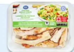 Walmart Great Value fully cooked chicken strips offer