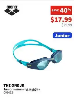 Sports Experts ARENA THE ONE JR Junior swimming goggles offer