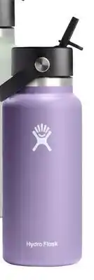 Sports Experts HYDROFLASK WIDE MOUTH FLEX STRAW 32 OZ Insulated bottle with retractable straw cap offer