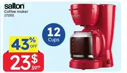 Rossy Salton Coffee maker offer