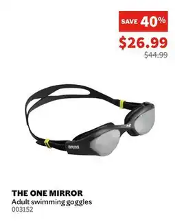 Sports Experts ARENA THE ONE MIRROR Men's swimming goggles offer