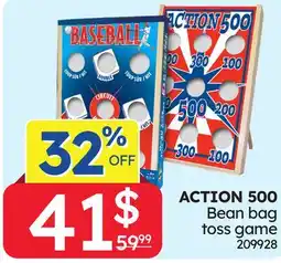 Rossy ACTION 500 Bean bag toss game offer