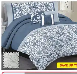 Rossy Reversible comforter set, Double offer