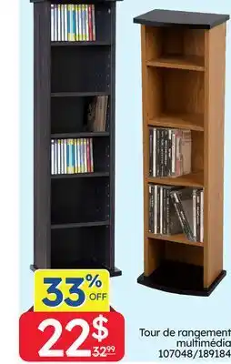 Rossy Tour de rangement multimédia offer