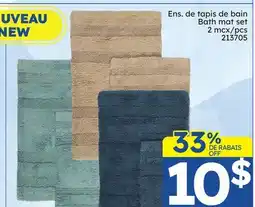 Rossy Bath mat set offer