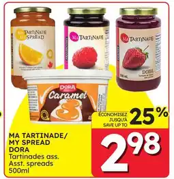 Rossy MY SPREAD DORA offer