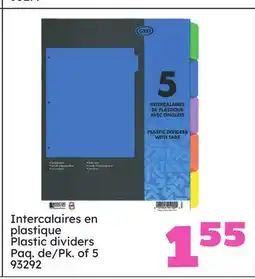 Rossy Plastic dividers offer