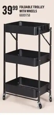 Canac Foldable Trolley with Wheels offer