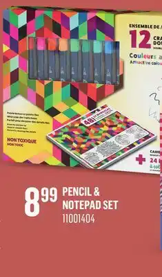 Canac Pencil & Notepad Set offer