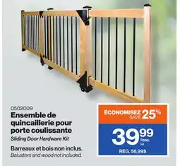 Patrick Morin Sliding Door Hardware Kit offer