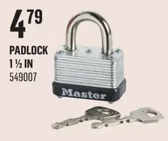 Canac Padlock - 1-1/2 in offer
