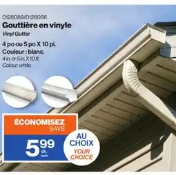 Patrick Morin Vinyl Gutter offer