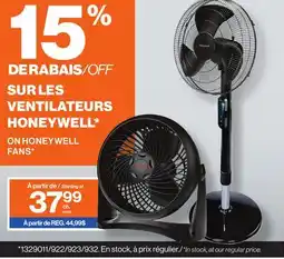Patrick Morin ON HONEYWELL FANS offer